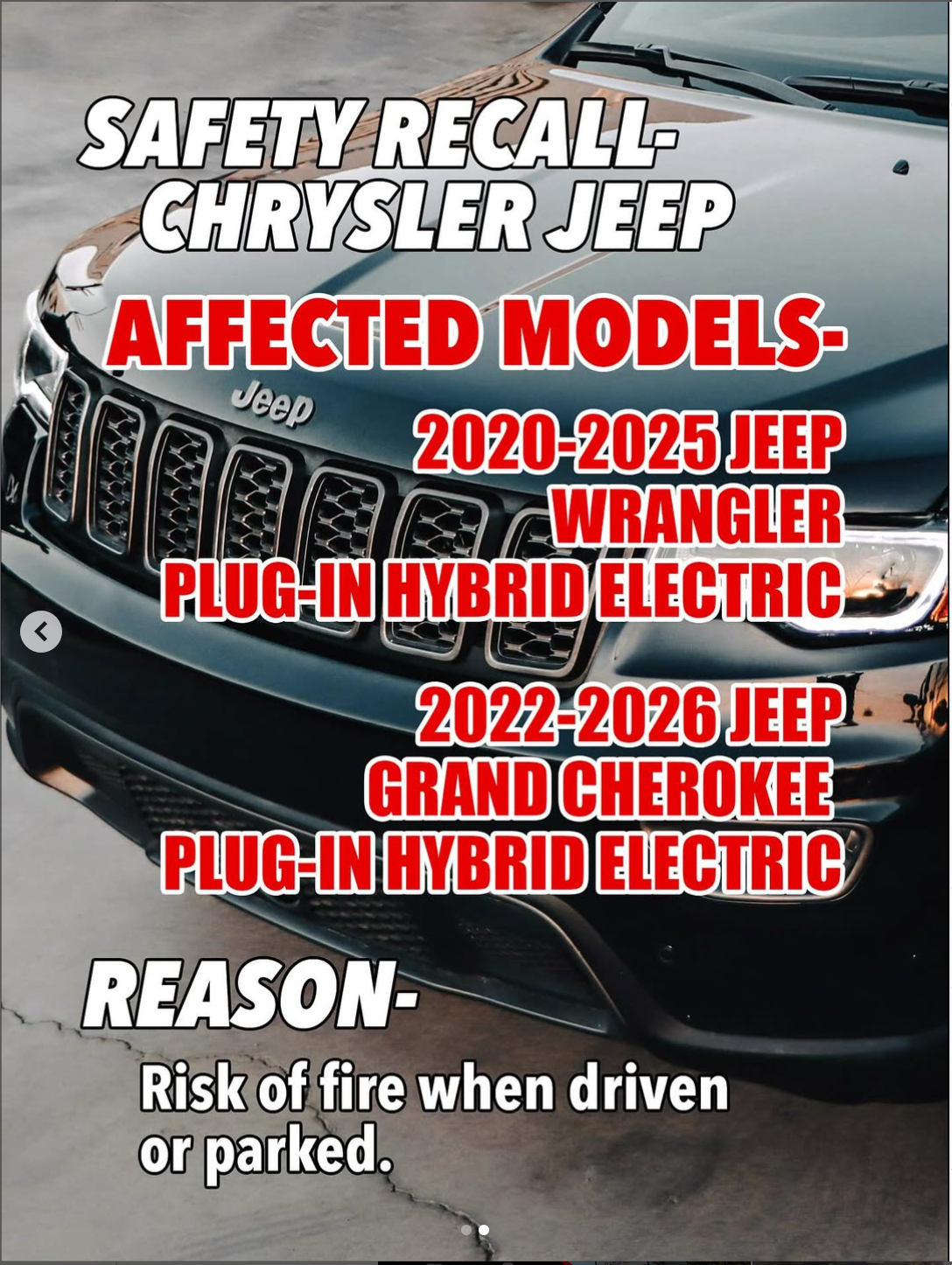 chrysler recall